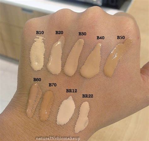 chanel perfection lumiere velvet foundation shade range